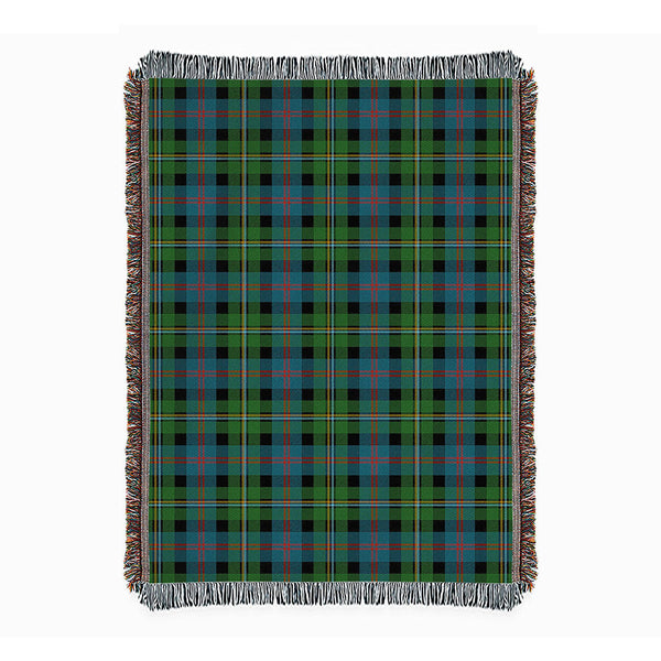 Malcolm Ancient Clan Badge Tartan Woven Blanket