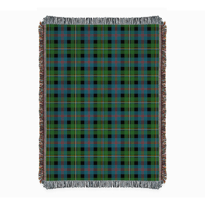 Malcolm Ancient Clan Badge Tartan Woven Blanket