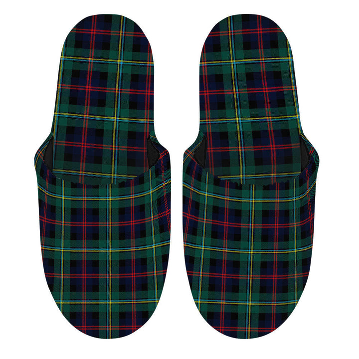 Malcolm Modern Clan Badge Tartan Mop Slippers