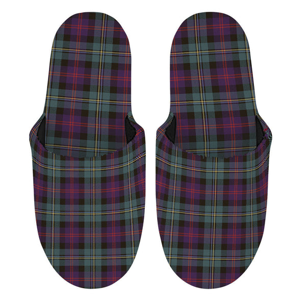 Malcolm Weathered Clan Badge Tartan Mop Slippers
