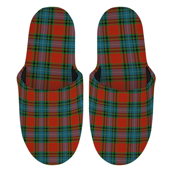 Manson Ancient Clan Badge Tartan Mop Slippers