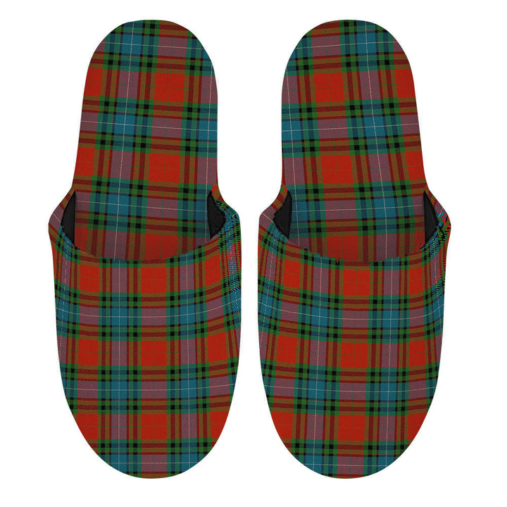 Manson Ancient Clan Badge Tartan Mop Slippers