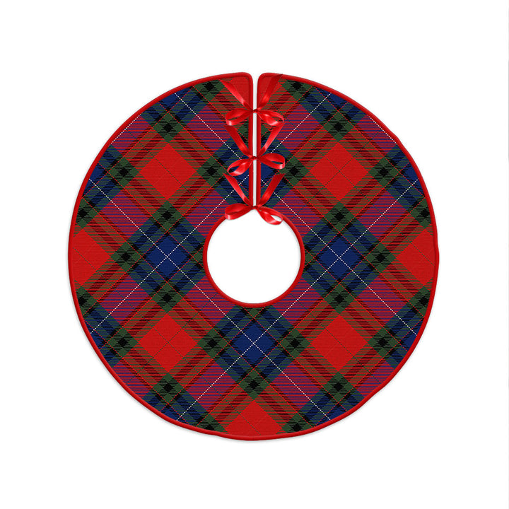 Manson Modern Clan Badge Tartan Christmas Tree Skirt