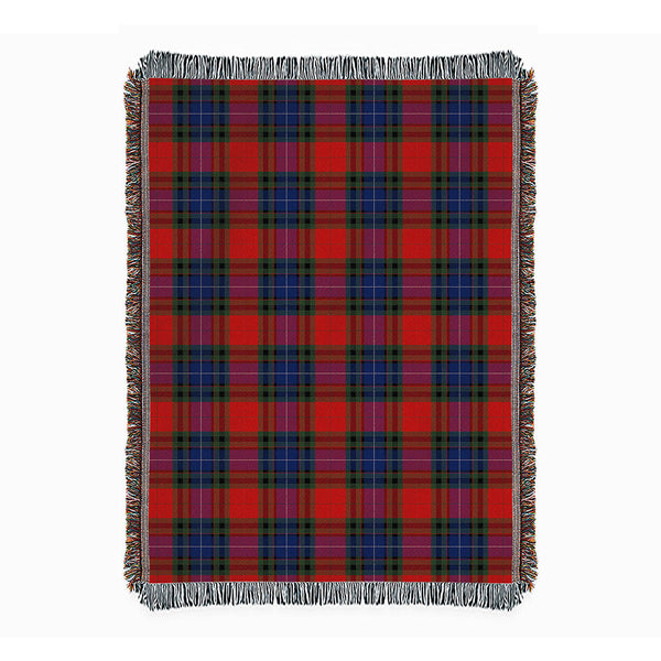 Manson Modern Clan Badge Tartan Woven Blanket