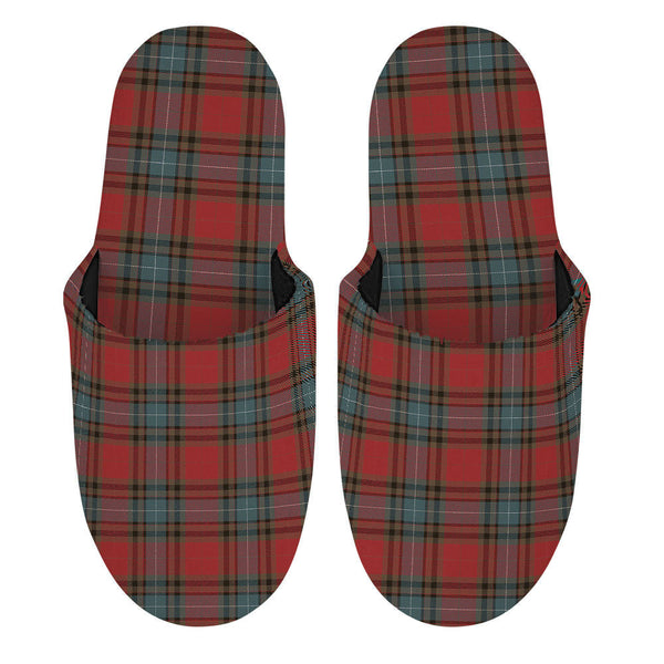Manson Weathered Clan Badge Tartan Mop Slippers