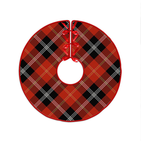 Marjoribanks Ancient Clan Badge Tartan Christmas Tree Skirt