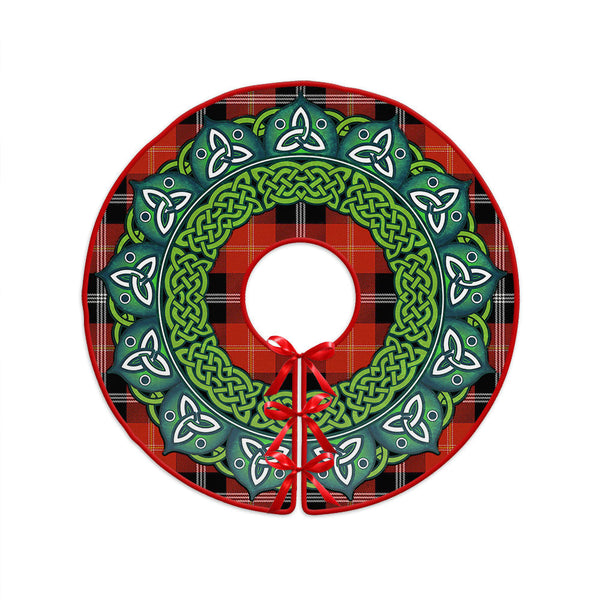 Marjoribanks Ancient Clan Badge Tartan Christmas Tree Skirt Heritage Holiday Decor
