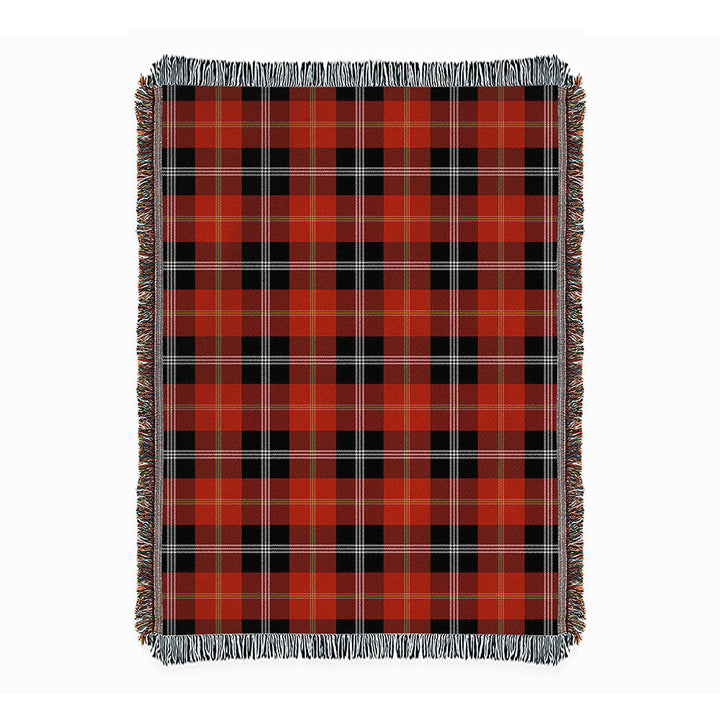 Marjoribanks Ancient Clan Badge Tartan Woven Blanket