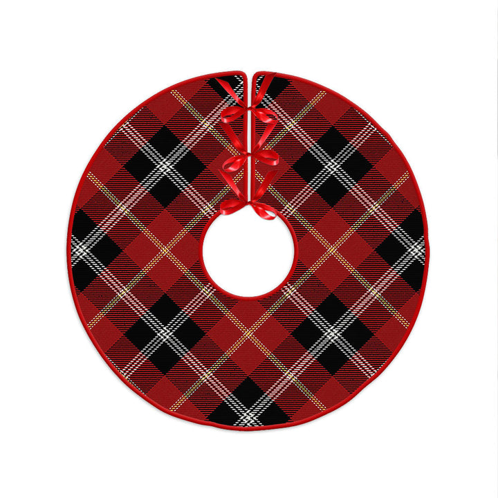 Marjoribanks Modern Clan Badge Tartan Christmas Tree Skirt