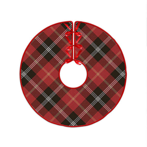 Marjoribanks Weathered Clan Badge Tartan Christmas Tree Skirt