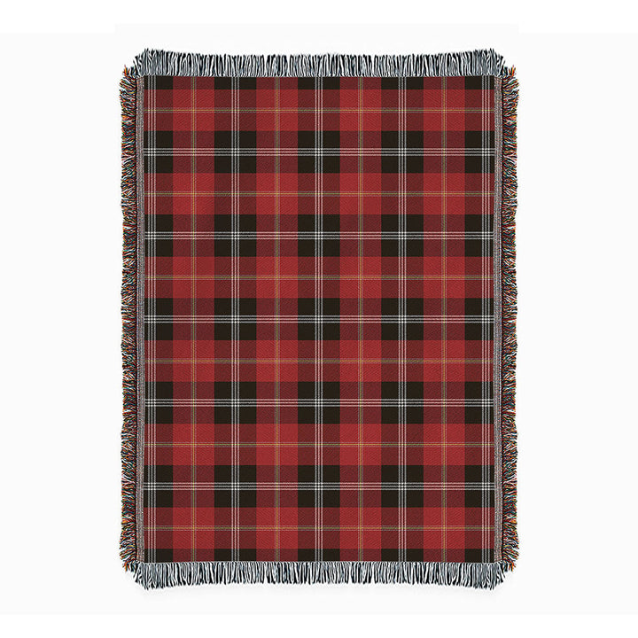 Marjoribanks Weathered Clan Badge Tartan Woven Blanket