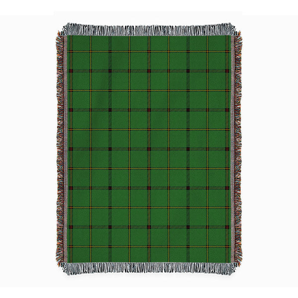 Marr Ancient Clan Badge Tartan Woven Blanket