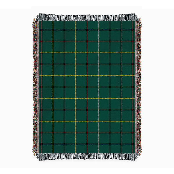 Marr Modern Clan Badge Tartan Woven Blanket