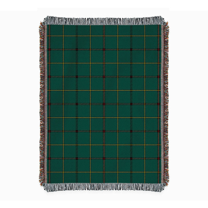 Marr Modern Clan Badge Tartan Woven Blanket