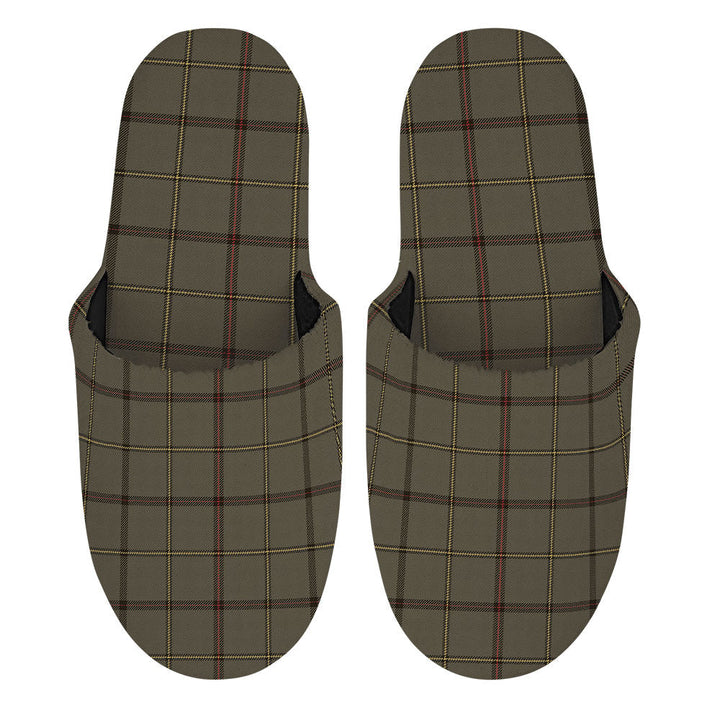 Marr Weathered Clan Badge Tartan Mop Slippers