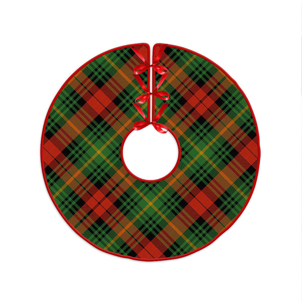 Martin Ancient Clan Badge Tartan Christmas Tree Skirt