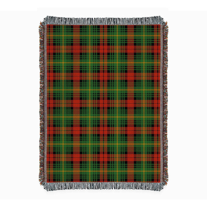 Martin Ancient Clan Badge Tartan Woven Blanket