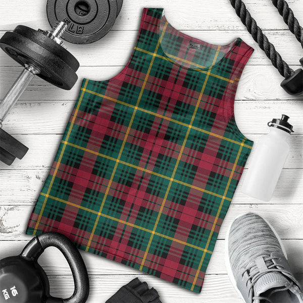 Martin Modern Clan Badge Tartan Men Tank Top