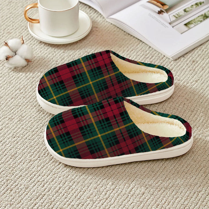 Martin Modern Clan Badge Tartan Plush Slipper