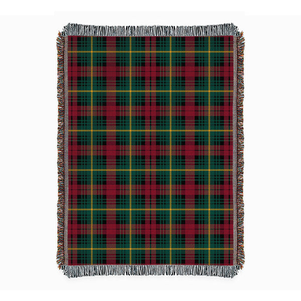 Martin Modern Clan Badge Tartan Woven Blanket