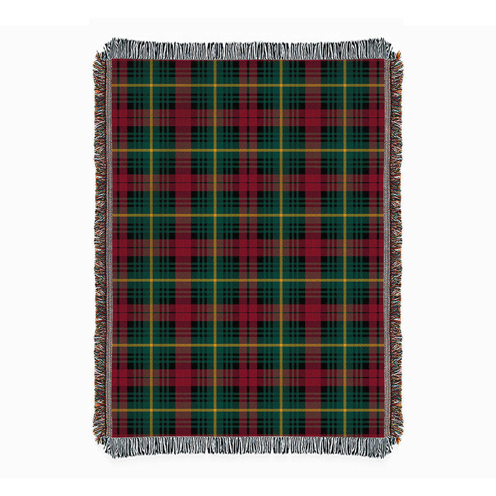 Martin Modern Clan Badge Tartan Woven Blanket