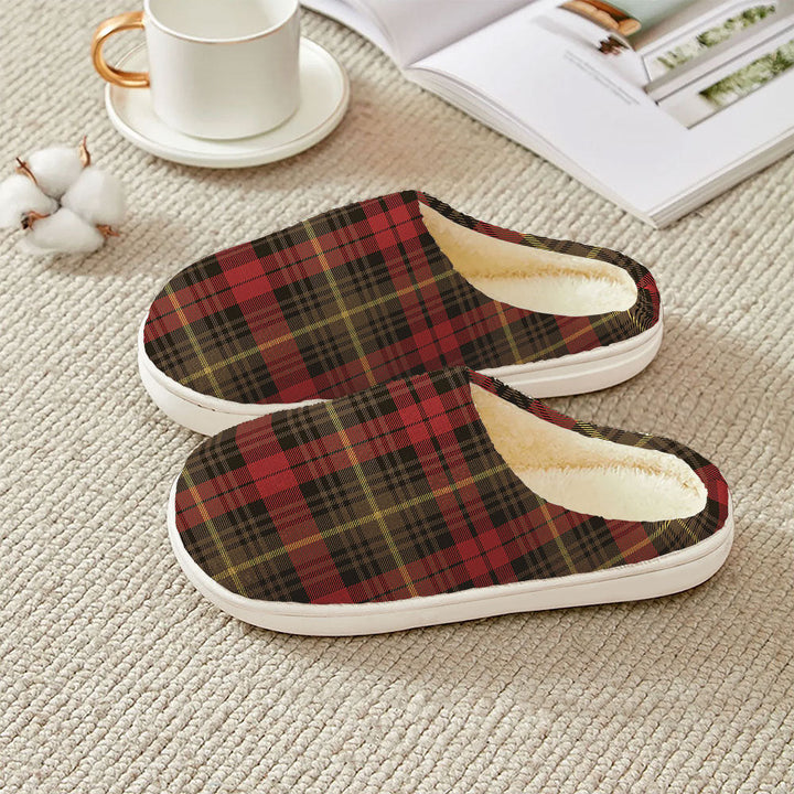 Martin Weathered Clan Badge Tartan Plush Slipper