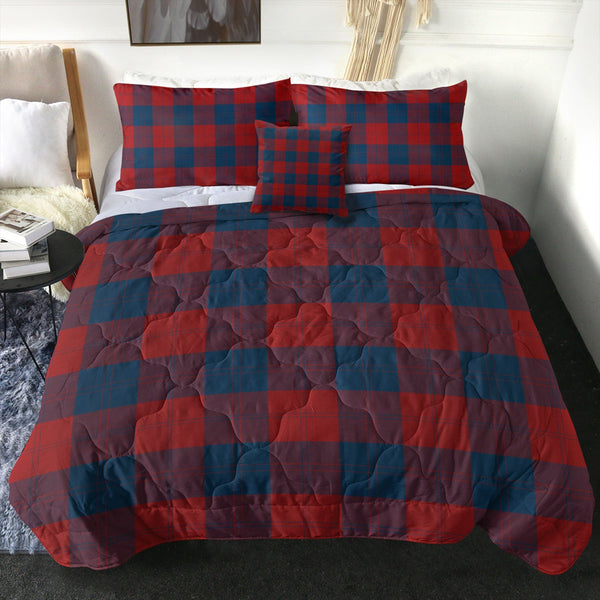 Mary Erskine School (MacGregor Gregor of Deeside) Modern Tartan Comforter