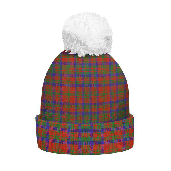 Matheson Ancient Clan Badge Tartan Bobble Beanie Hat