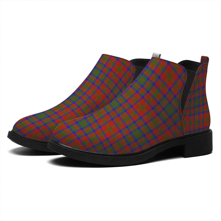 Matheson Ancient Tartan Flat Ankle Boots