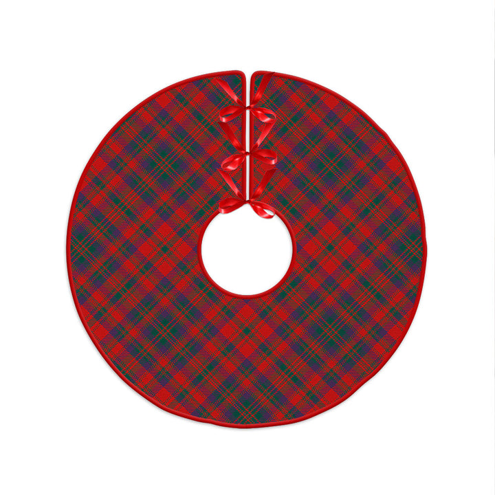 Matheson Modern Clan Badge Tartan Christmas Tree Skirt