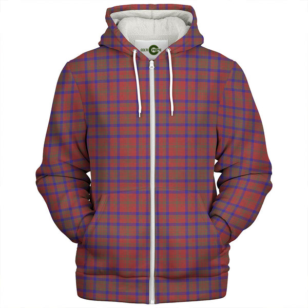 Matheson Weathered Clan Badge Tartan Sherpa Hoodie