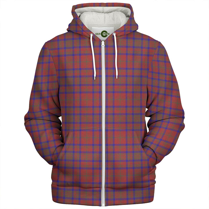 Matheson Weathered Clan Badge Tartan Sherpa Hoodie