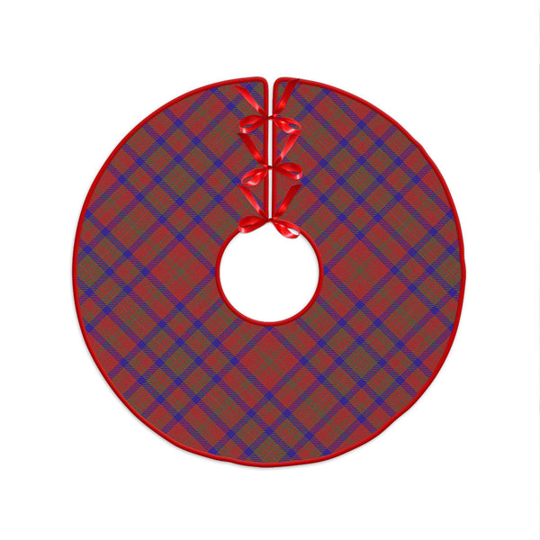 Matheson Weathered Clan Badge Tartan Christmas Tree Skirt