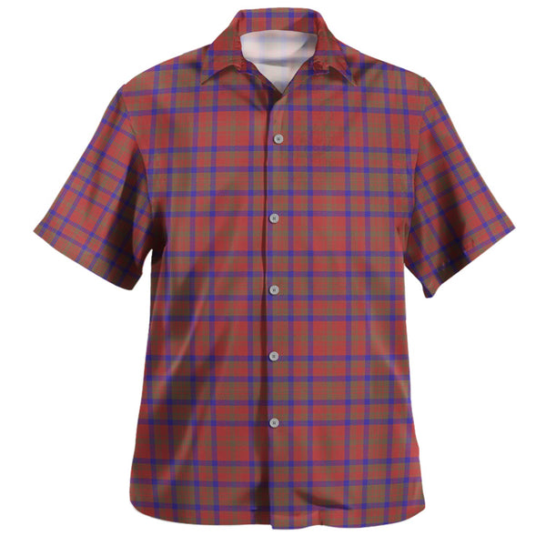 Matheson Weathered Clan Badge Tartan Hawaiian Shirt