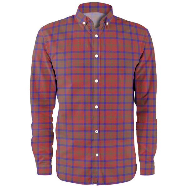 Matheson Weathered Clan Badge Tartan Long Sleeve Shirt