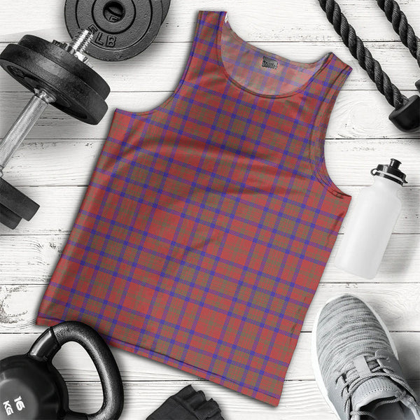 Matheson Weathered Clan Badge Tartan Men Tank Top