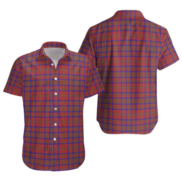 Matheson Weathered Clan Badge Tartan Short Sleeve Shirt