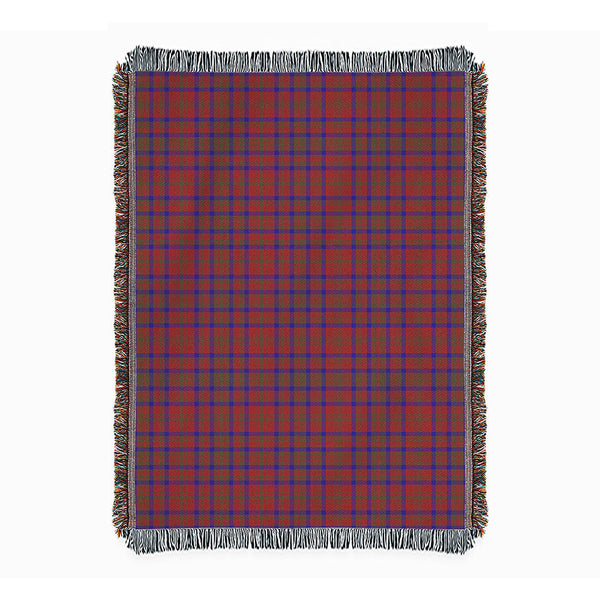 Matheson Weathered Clan Badge Tartan Woven Blanket
