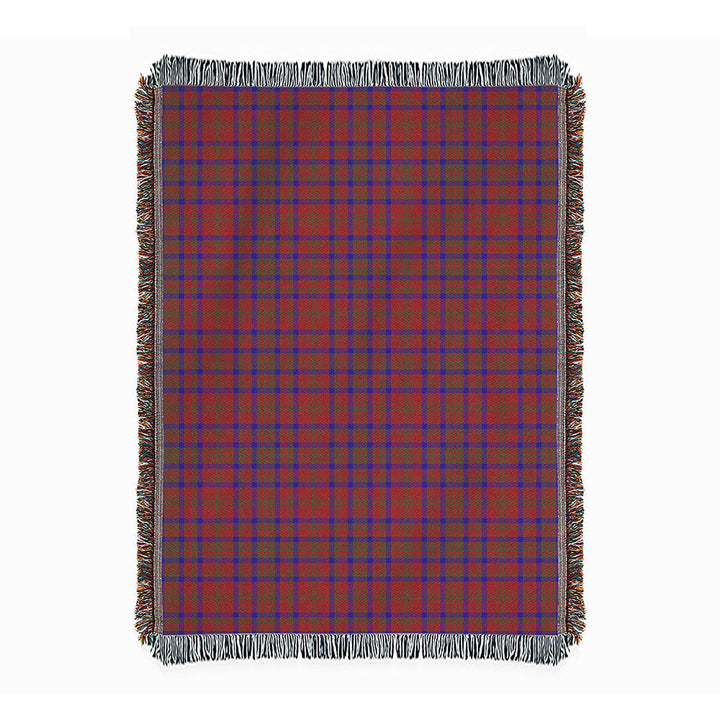 Matheson Weathered Clan Badge Tartan Woven Blanket
