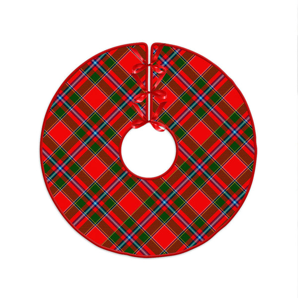 Maule Clan Badge Tartan Christmas Tree Skirt