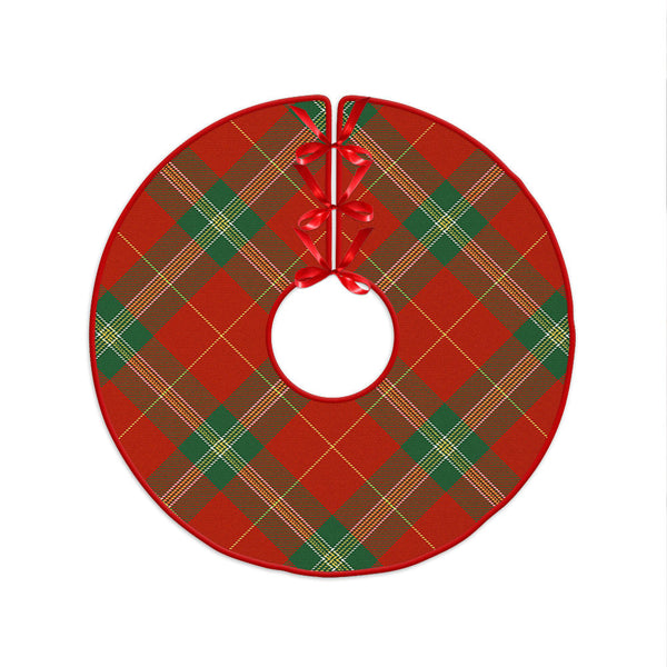 Maver Ancient Clan Badge Tartan Christmas Tree Skirt