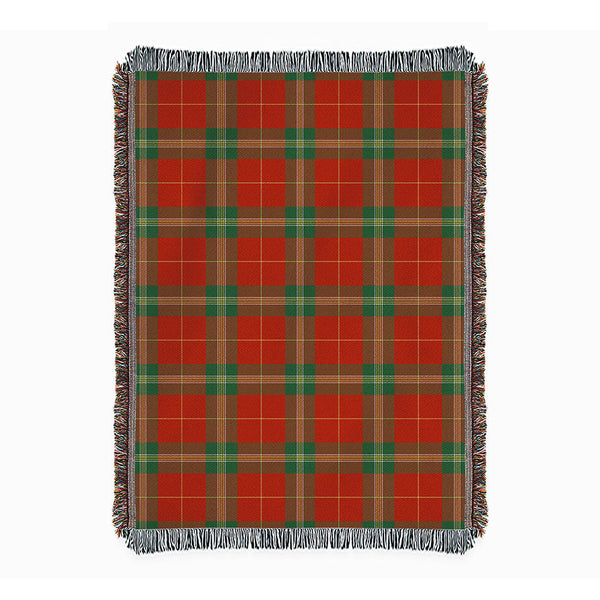 Maver Ancient Clan Badge Tartan Woven Blanket