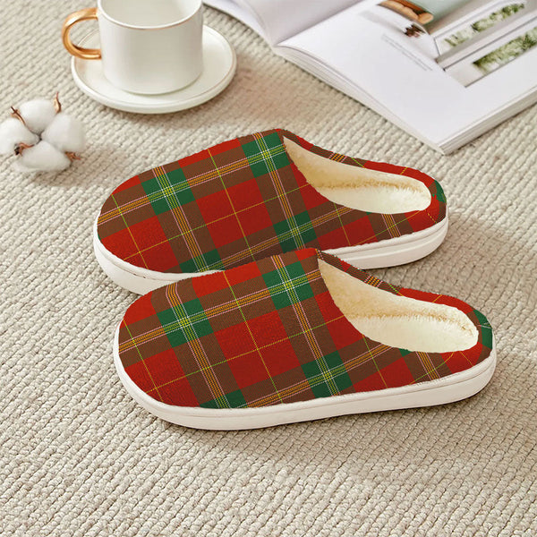 Maver Modern Clan Badge Tartan Plush Slipper
