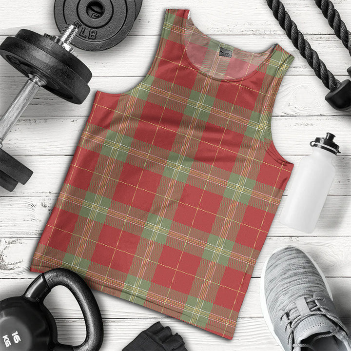 Maver Weathered Clan Badge Tartan Men Tank Top