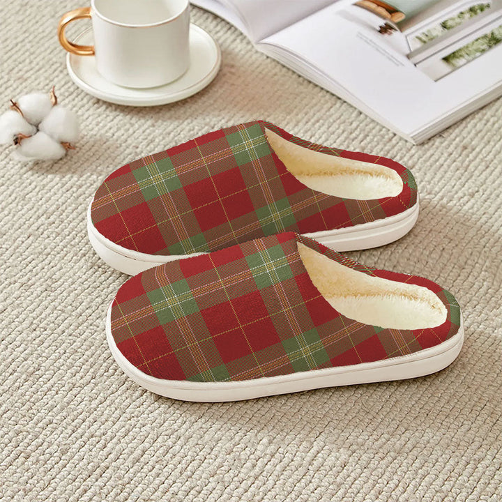 Maver Weathered Clan Badge Tartan Plush Slipper