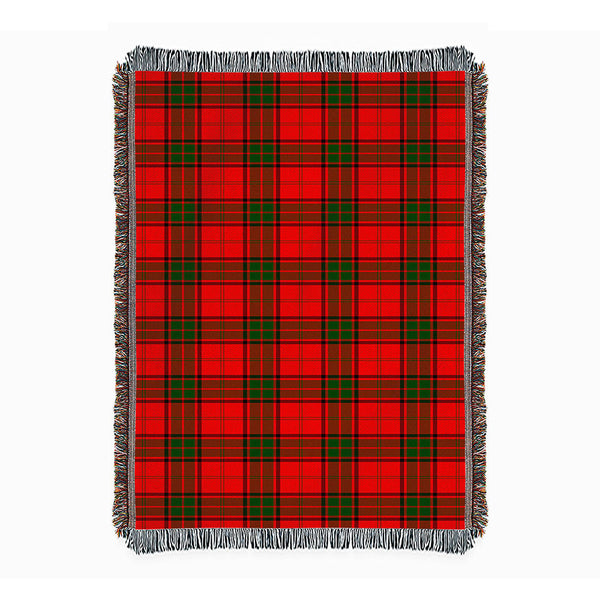 Maxtone Clan Badge Tartan Woven Blanket