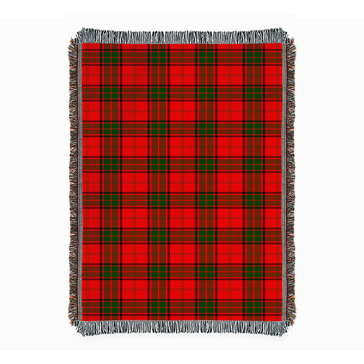 Maxtone Clan Badge Tartan Woven Blanket