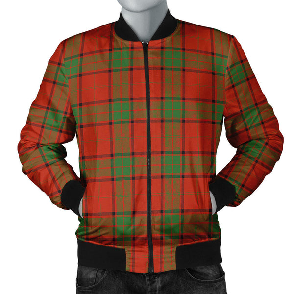 Maxwell Ancient Clan Badge Tartan Bomber Jacket