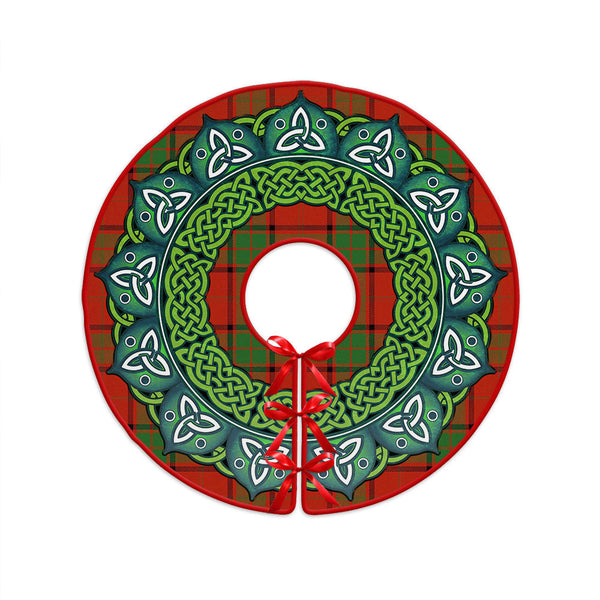 Maxwell Ancient Clan Badge Tartan Christmas Tree Skirt Heritage Holiday Decor