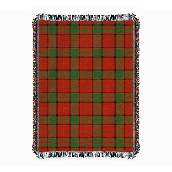 Maxwell Ancient Clan Badge Tartan Woven Blanket